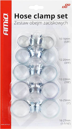 AMiO Colier pentru Furtun 10buc 02548