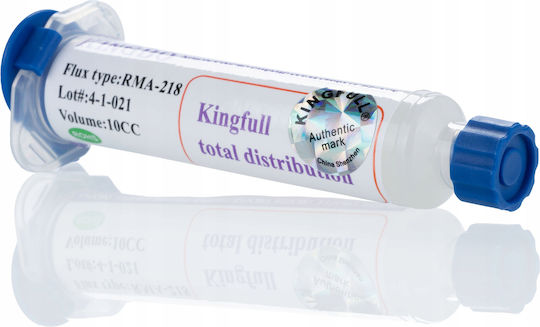 Rosfix Flussspritze Kingbo 218 10cc + Flussspritze Nc-559-asm 10cc + Flussmittel