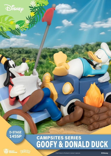 Disney D-stage Goofy & Donald Duck Campsite Series Figure Statue 10cm Special Edition