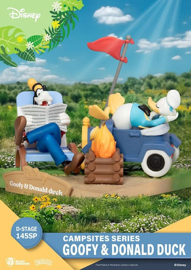 Disney D-stage Goofy & Donald Duck Campsite Series Figure Statue 10cm Special Edition