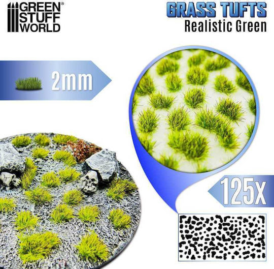 Green Stuff World Planta Machetă 70mmx7buc 125buc