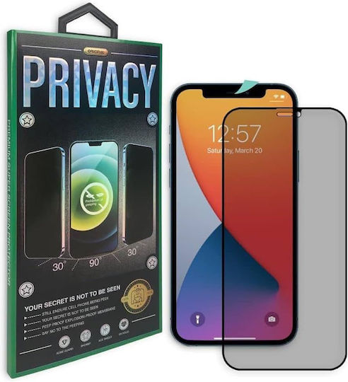 Privatsphäre Vollflächig gehärtetes Glas (iPhone 11 Pro Max)