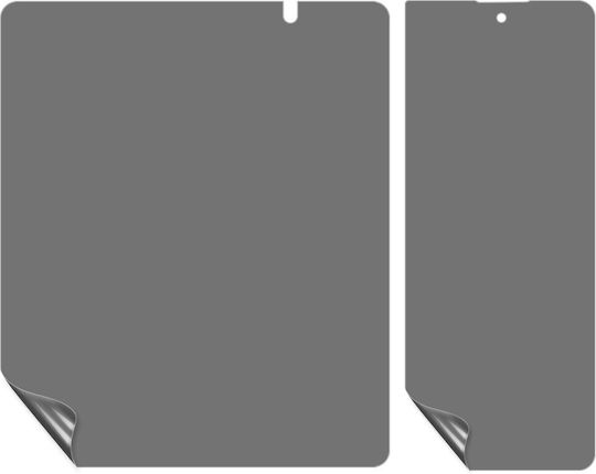 Privacy Anti Spy Matte Μεμβράνη Προστασίας Οθόνης Front Screen + Back Screen Samsung Galaxy Z Fold 6