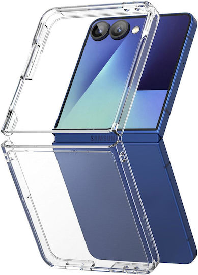 Ringke Back Cover Silicone / Plastic with Strap Transparent (Galaxy Z Flip7)