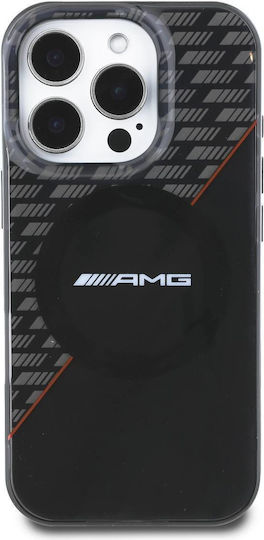 AMG Задна корица Черен (iPhone 16 Pro)