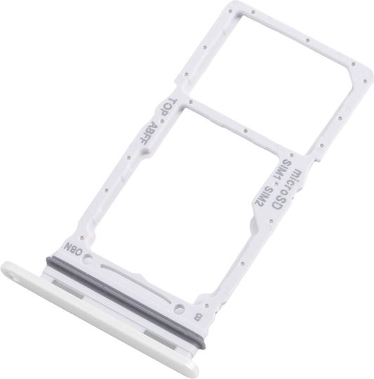 Clappio Hybrid Nano Sim Microsd Replacement Tray Samsung Galaxy A26 White