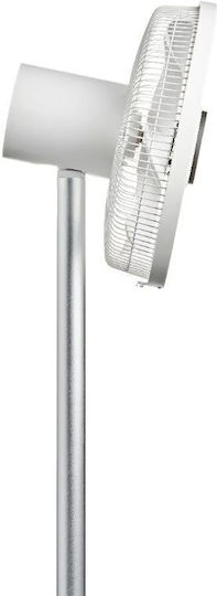 Solis Ventilator Pe Piedestal 25W Diametru 30cm Cu Telecomandă Alb