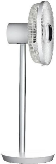 Solis Ventilator Pe Piedestal 25W Diametru 30cm Cu Telecomandă Alb