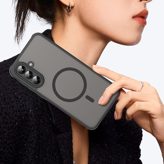 Techsuit Halofrost Ii Magsafe Umschlag Rückseite Kunststoff Schwarz (Galaxy A56)