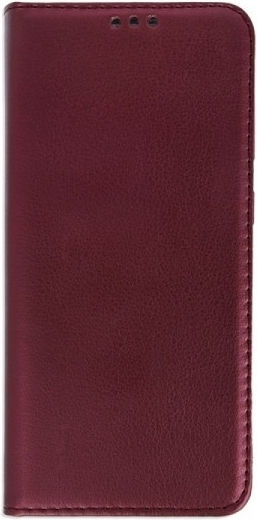 Smart Book Synthetic Leather Burgundy (Realme C21Y/ C25Y)