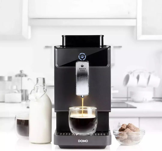 Domo Automat de Espresso 1470W Presiune 19bar Neagră DO718K