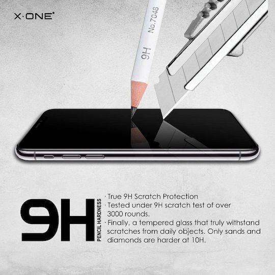 X-One Extra Strong Mat Full Face Tempered Glass (iPhone 15 Plus / 16 Plus)