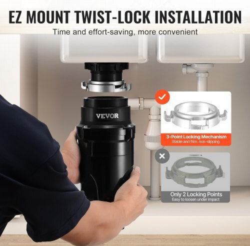Vevor Food Waste & Garbagge Disposer 1/2hp