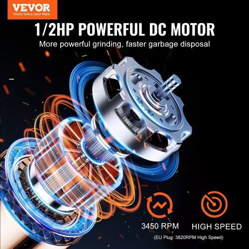 Vevor Food Waste & Garbagge Disposer 1/2hp