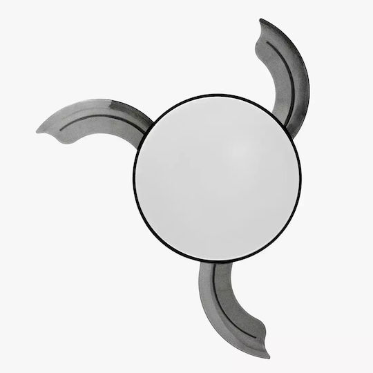 Create Ανεμιστήρας Οροφής 108cm με Φως Μαύρος