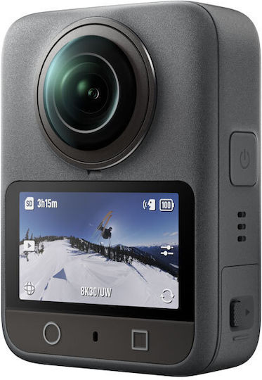 DJI Osmo 360 Action Camera 8K 360° Capture Standard Combo with Touch Screen 2" and Wi-Fi Black