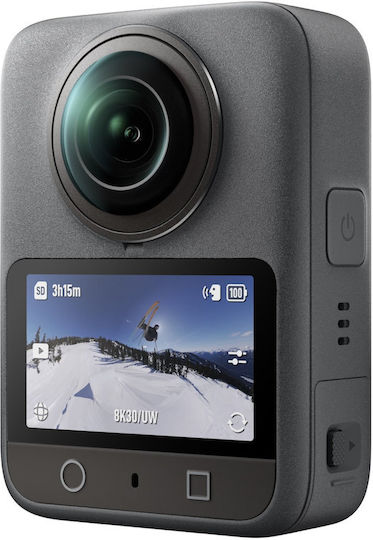 DJI Osmo 360 Action Camera 8K 360° Capture Standard Combo with Touch Screen 2" and Wi-Fi Black