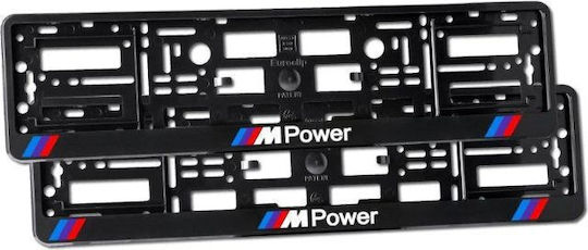 Car License Plate Frame Plastic 1pcs