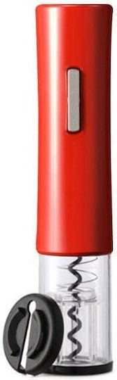 Tirbușon De Plută Electric Foxmag24 5 W 6v Abs 23 X 5 Cm Roșu
