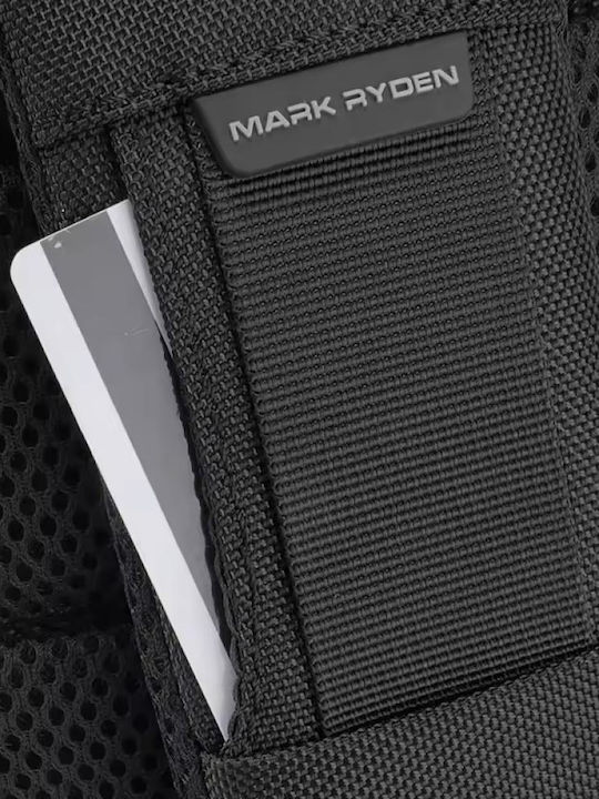 Geantă de Umăr Mark Ryden Sistem Antifurt Material Oxford Impermeabil Port Usb Structură Multicompartment Compatibilă cu Tabletă de 9.7 Inch Curea Unică Unisex Culoare Neagră