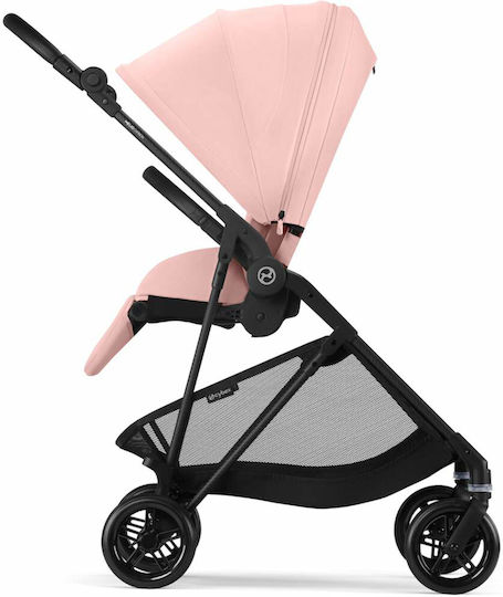 Cybex Melio Ρυθμιζόμενο Καρότσι Μωρού Kατάλληλο για Nεογέννητο Candy Pink 5.9kg