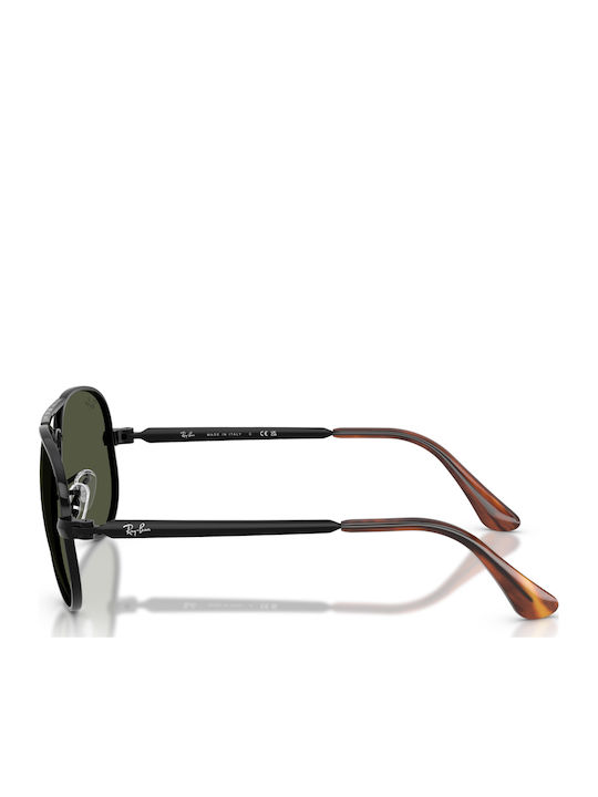 Ray Ban Unisex Γυαλιά Ηλίου με Μαύρο Μεταλλικό Σκελετό και Πράσινο Φακό RB3925 002/31