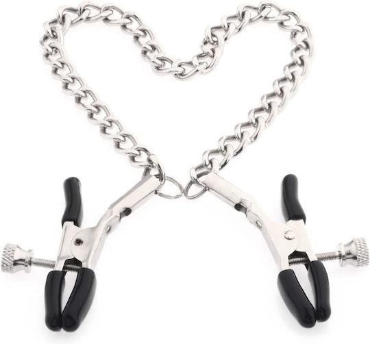 Kinksters Bondage Σφιγκτήρες Θηλών σε Μαύρο Χρώμα