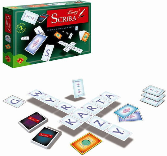 Board Game The Scribe Travel Game for 2-6 Players 9+ Years Old (PL) Alexander Toys