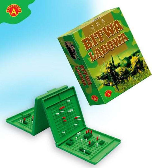 Board Game Land Battle Travel (Bitwa Lądowa) for 2 Players 5+ Years Old (PL) Alexander Toys