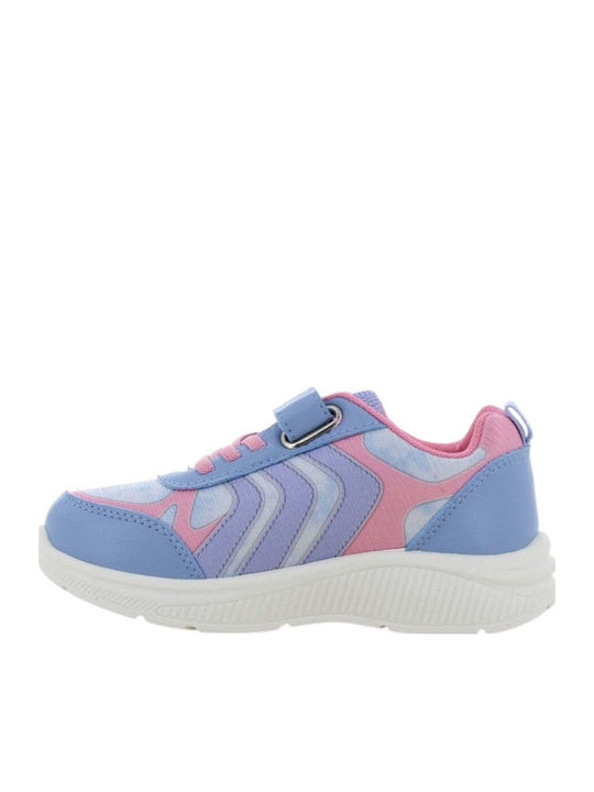 Lilo & Stitch Kinder Sneakers Anatomisch mit Klettverschluss & Lichtern Flieder