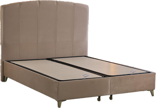 Vaya Bett Mit Stauraum Für Matratze 160x200cm Beige Vaya Bett Mit Stauraum Für Matratze 160x200cm Beige
