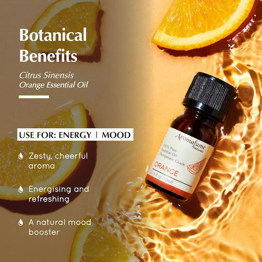 Φυσικό Αιθέριο Έλαιο Πορτοκάλι Orange Natural Essential Oil 10ml