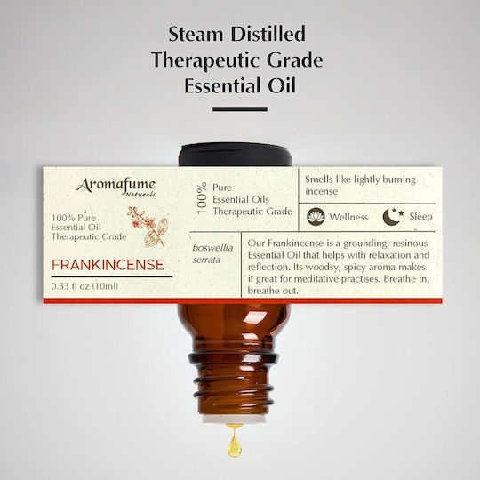 Φυσικό Αιθέριο Έλαιο Λιβάνι Frankincense Natural Essential Oil 10ml