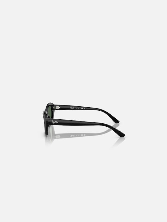 Ray Ban Schmetterling Kinder-Sonnenbrillen mit Polarisiertem Glas Schwarz
