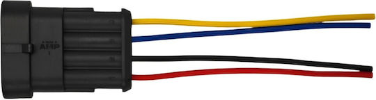 Superseal 4 Pin Watertight Connector