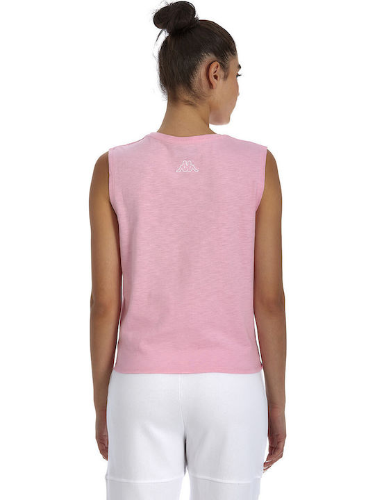 Ibali Women's Blouse Cotton Sleeveless Pink