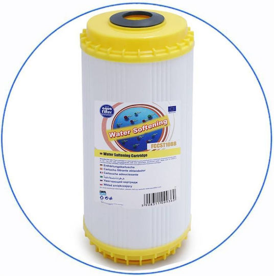 Aqua Filter Συσκευή Φίλτρου Νερού Διπλή Κεντρικής Παροχής Διατομής 1'' BBF214