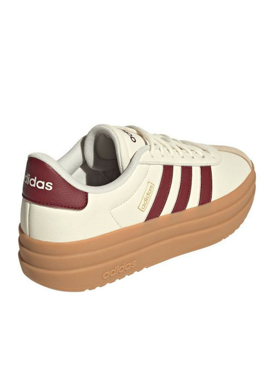 adidas Vl Court Bold Sneakers Μπεζ adidas Vl Court Bold Sneakers Μπεζ
