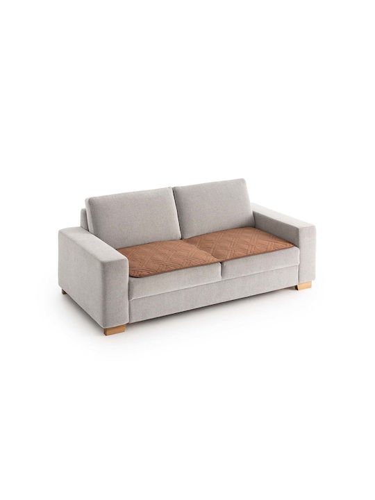Sofazip Topper Husă Elastică Canapea cu cinci locuri Brown 90x240cm 1buc