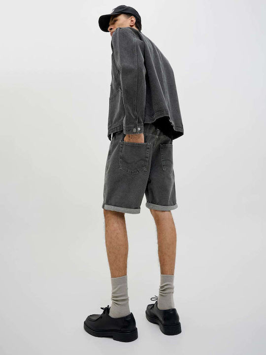 Herrenshorts Jeans Black