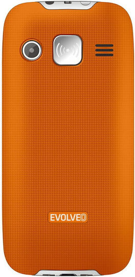 Evolveo EasyPhone XR Single SIM Mobile with Large Buttons Orange