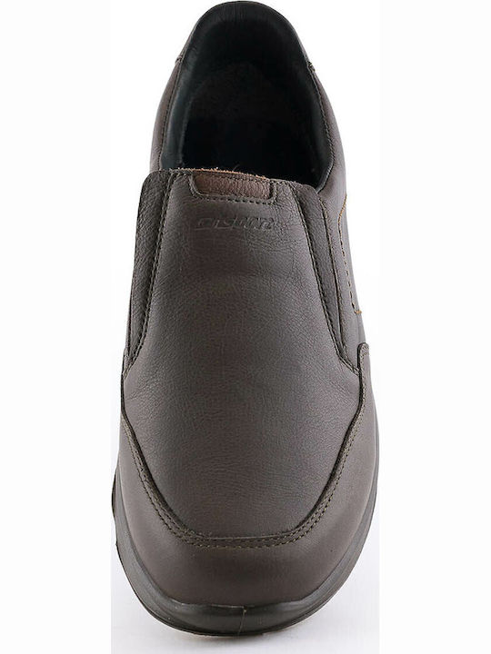 Leder Herren Freizeitschuhe Anatomisch Braun