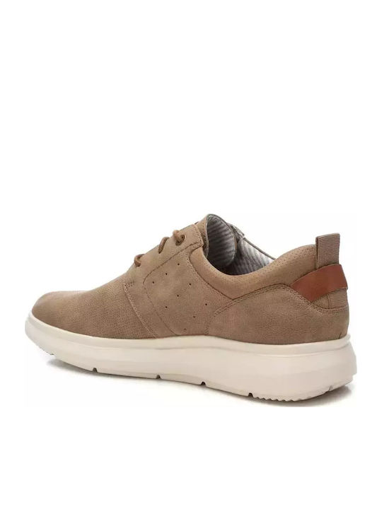 Men's Synthetic Leather Casual Shoes Brown