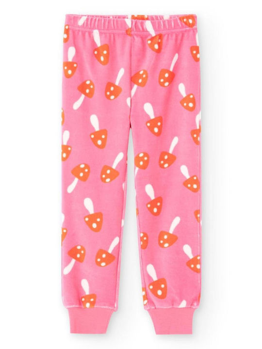 Boboli Kids Winter Cotton Pink Pajamas