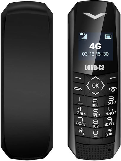 Avizar Long CZ S60 Single SIM (1GB/64GB) Mobile with Buttons Black