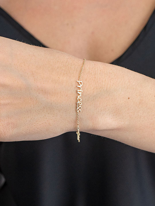 Kiriakos Gofas Βραχιόλι Χρυσό 14K Kiriakos Gofas Βραχιόλι Χρυσό 14K