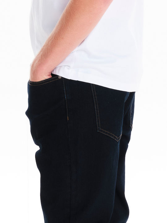 Men's Elastic Blue Jeans Pants