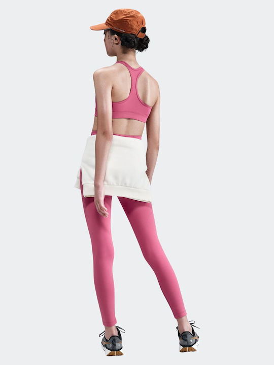 Nike Swoosh Παιδικό Μπουστάκι Dri-Fit Sweet Beet / White