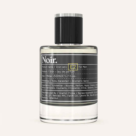 Noir E2 Eau de Parfum 50ml