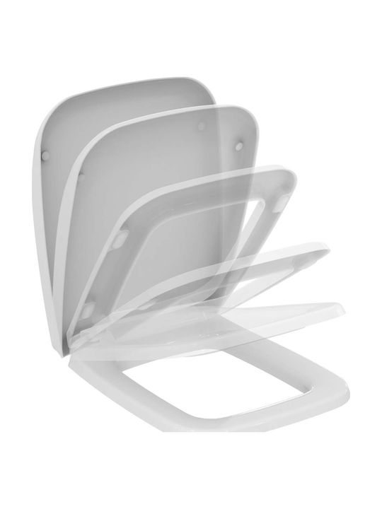Ideal Standard Καπάκι Λεκάνης Soft Close Πλαστικό Λευκό